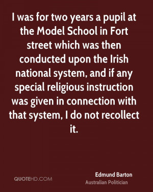 was for two years a pupil at the Model School in Fort street which ...