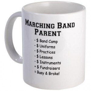 Marching Band Parent Mug