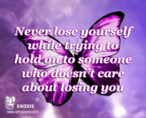 Never Lose Yourself Trying