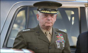 General James departs Pakistan