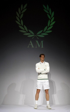 ... after showing off his new Wimbledon duds (quotes via The Daily Mail