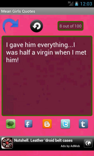 Mean Girls QUOTES - screenshot