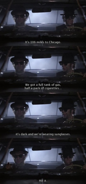 ... way to spend 2 hrs & 13 minutes than by watching The Blues Brothers