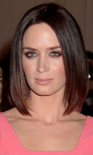 These are the bob hairstyles fresh look emily blunt Pictures