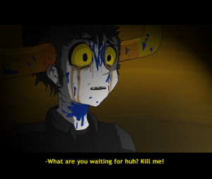 tavros nitram homestuck anime mudflap's art