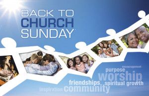church outreach postcard design