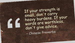 ... quotespictures.com/if-your-strength-is-smalldont-carry-heavy-burdens