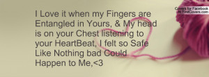 Love it when my Fingers are Entangled in Yours, & My head is on your ...