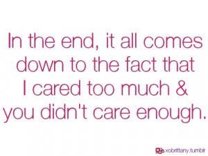 Every girl's downfall...