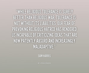 Quote On Religious Tolerance