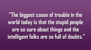 31 Amusing Quotes About Stupid People