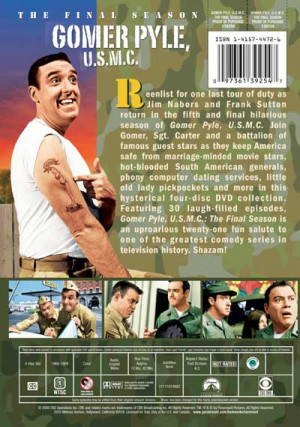 Images Gomer Pyle Dvd News Rear Box Art For Wallpaper