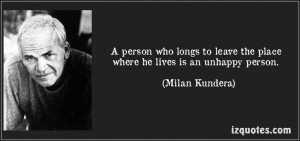 Milan Kundera, The Unbearable Lightness of Being