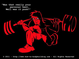 Personal Best Every Time PUNK! #bodybuilding