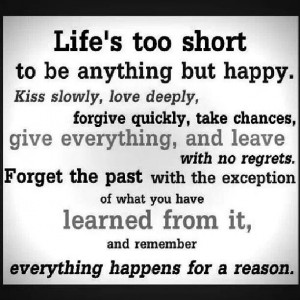 Life us too short...Do it with Faith in GOD...