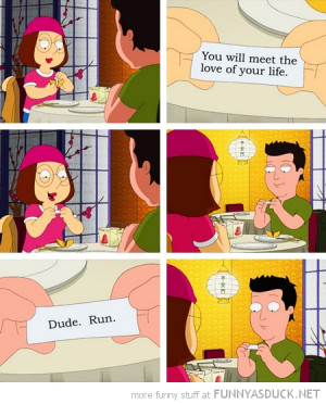 meg family guy tv scene fortune cookie love life funny pics pictures ...
