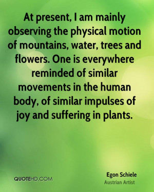 At present, I am mainly observing the physical motion of mountains ...