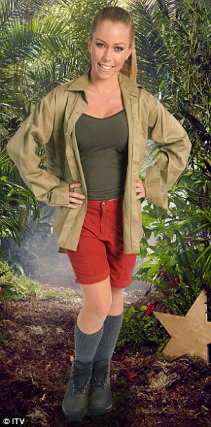 Heading to the jungle: Kendra is Down Under to compete in British ...
