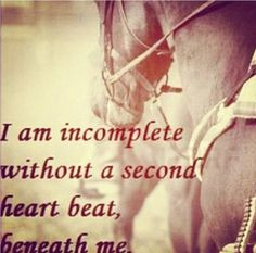 am incomplete without a second heart beat beneath me.