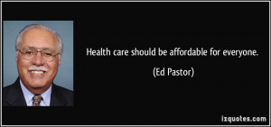 More Ed Pastor Quotes