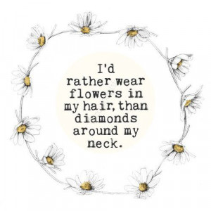Flower crown quote