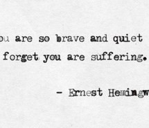 black and white, brave, girl, photography, quiet, quote, quotes ...