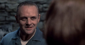 Anthony Hopkins and Jodie Foster in Jonathan Demme's The Silence of ...