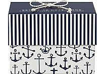 Paperchase Anchors Ahoy Rope Note Cards - Thank you & Blank