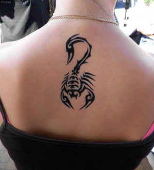 3D Scorpion Tattoo Designs