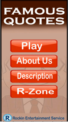 of famous quotes application features 1 easy to view random quotes ...