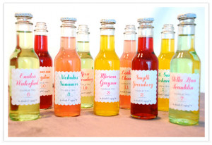 Tickled Pink Creme' Soda that will be in bottles