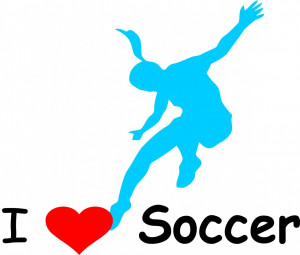 Love Soccer Quotes Stickers - i heart soccer