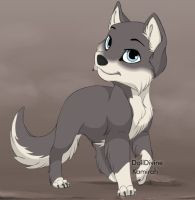 white fang by harlequinade805 d38ts77 Wolf Cartoon Character