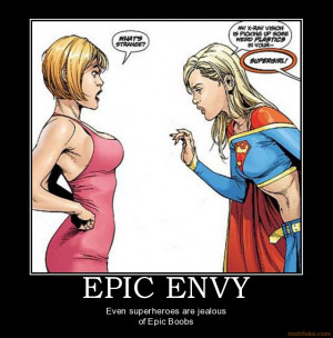 Supergirl's Epic Envy