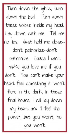 ... Love Me -song lyrics, songs, music lyrics, song quotes, music quotes