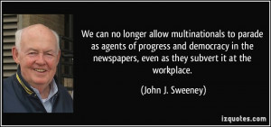 We can no longer allow multinationals to parade as agents of progress ...
