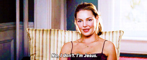 27 Dresses (2008) Quote (About gif, god, jesus)