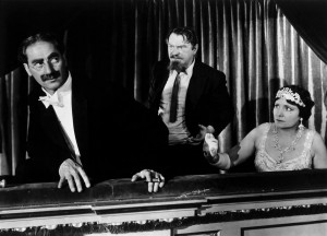 still from the Marx Brothers’ A Night at the Opera (1935).