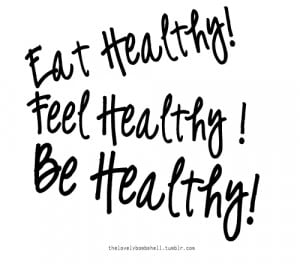 ... healthy is to stop eating junk food you can read my post on how to