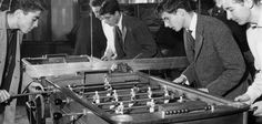The history of foosball-- see here: http://j.mp/V4pnfi