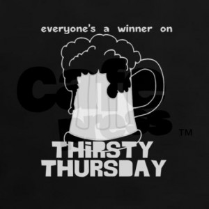 funny_thirsty_thursday_womens_dark_tshirt.jpg?color=Black&height=460 ...