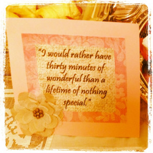 We put our favorite Steel Magnolias quotes all around the table.