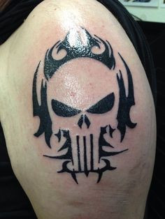 punisher tattoo more tattoo ideas punisher tattoo tattoo idears 1