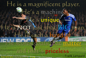 Lampard: Drogba's Priceless