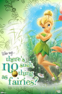 who says there s no such thing as fairies tinkerbell more tinkerbell ...