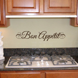 Elegant BON APPETIT with Flourish Accents by LivelyLettering, $12.99