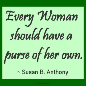 Susan B Anthony Quotes Women