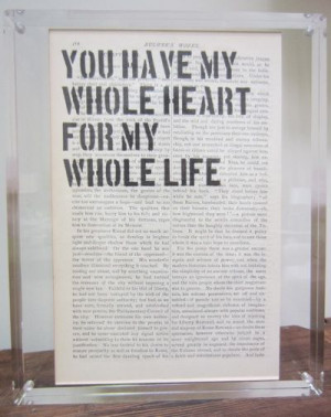 Dictionary Quotes - You Have My Whole Heart...