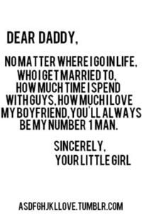 Daddy's little girl