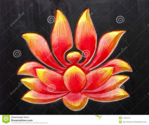 Buddhist Lotus Design